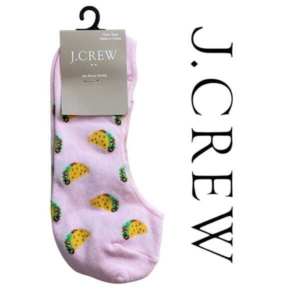 J. Crew “Taco” No Show Socks OSFM - Picture 1 of 5